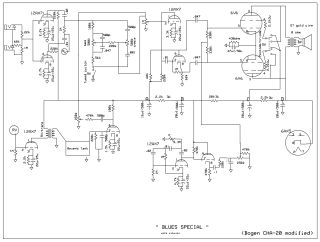 Bogen Cha 20 schematic circuit diagram